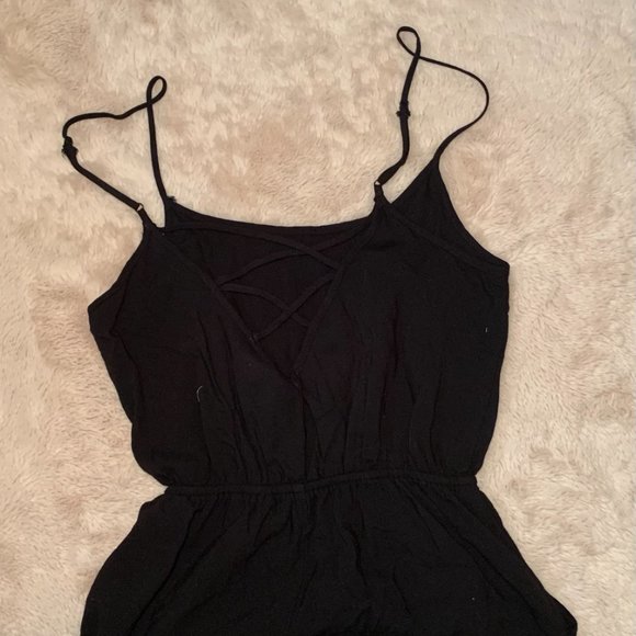 Black Romper - Picture 2 of 2